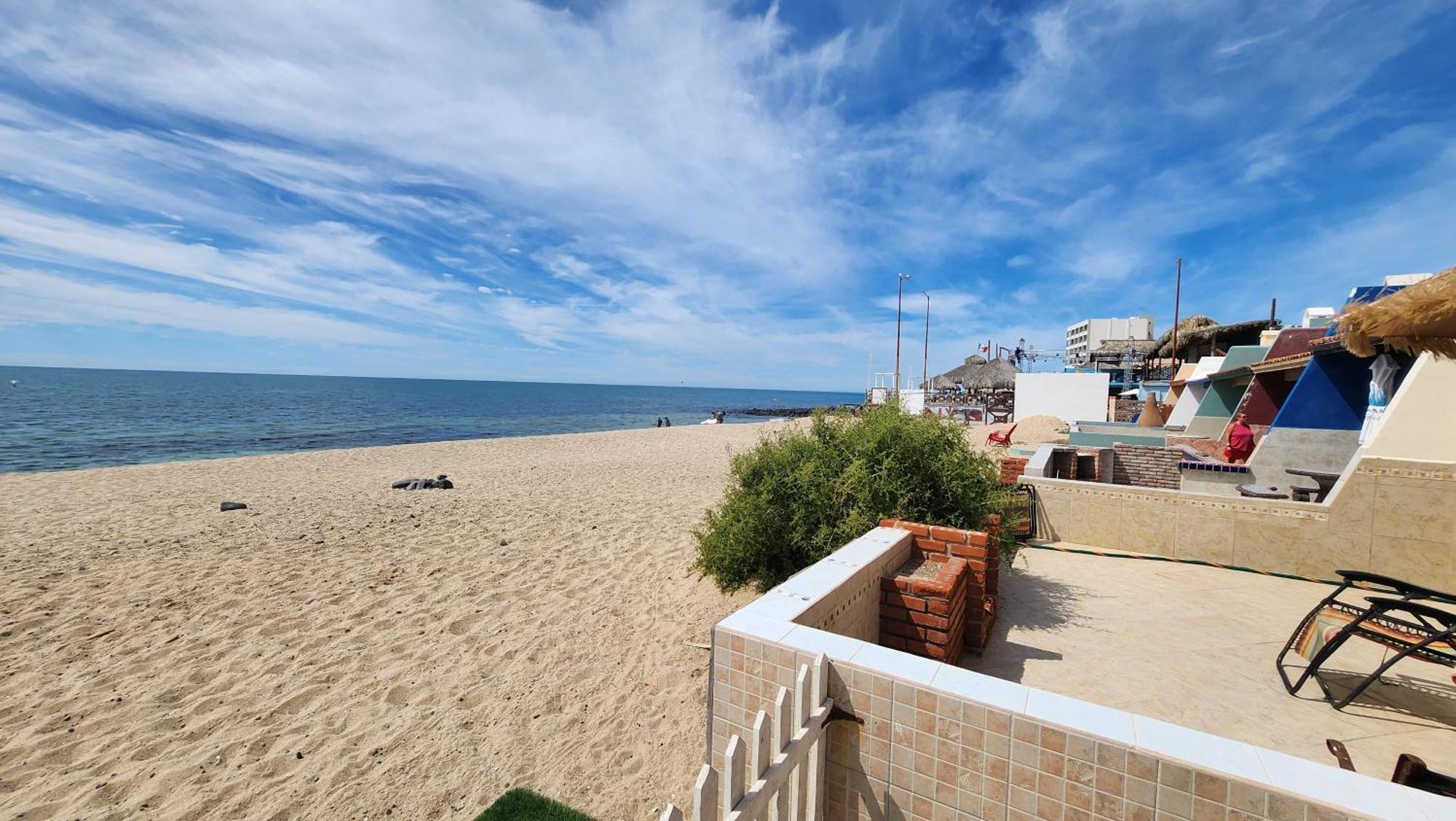 Las Brisas #8 Beachfront - On The Sand And Steps From Mannys For Tacos & Tequila Puerto Peñasco Exteriör bild